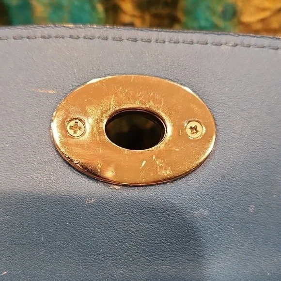 Coach Embossed Textured Trifold Leather Wallet - Picture 9 of 15